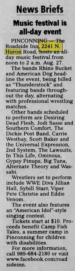 Roadside Inn (Road Side Inn) - Aug 18 2011 Article